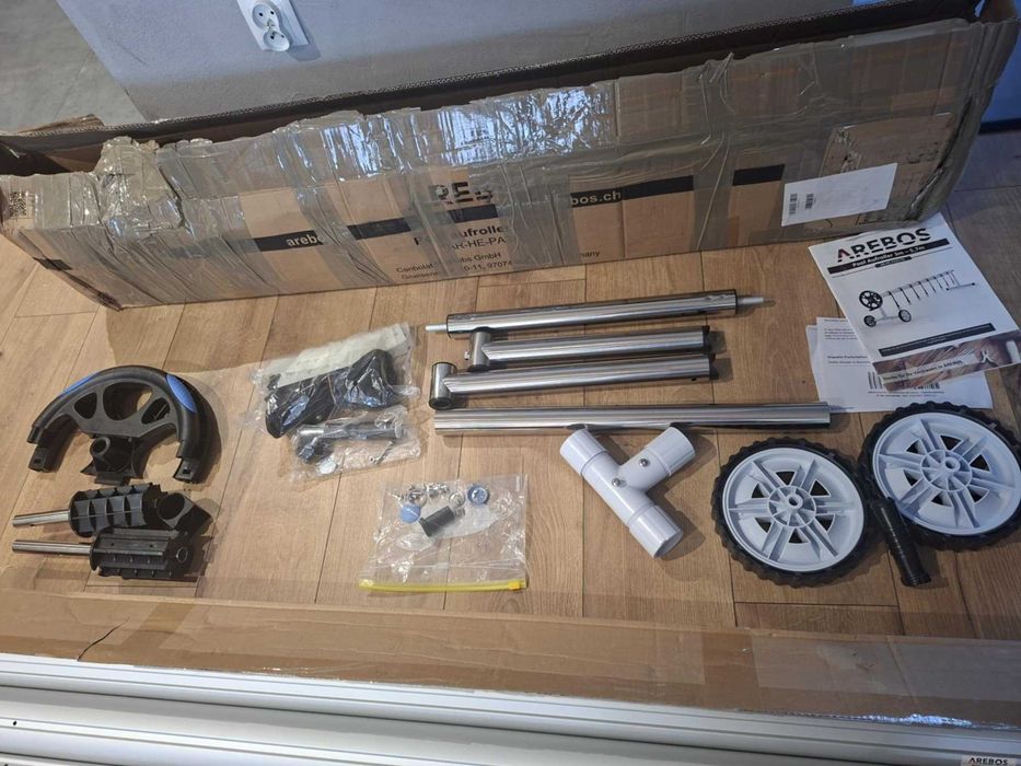 Kolowrotek basenowy 3-5.7m Arebos