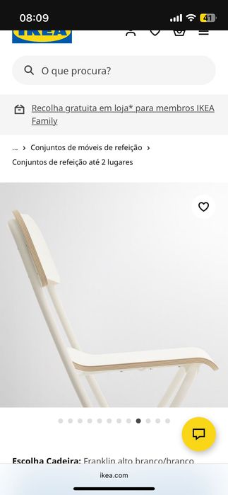 Mesa parede Ikea norberg e cadeiras