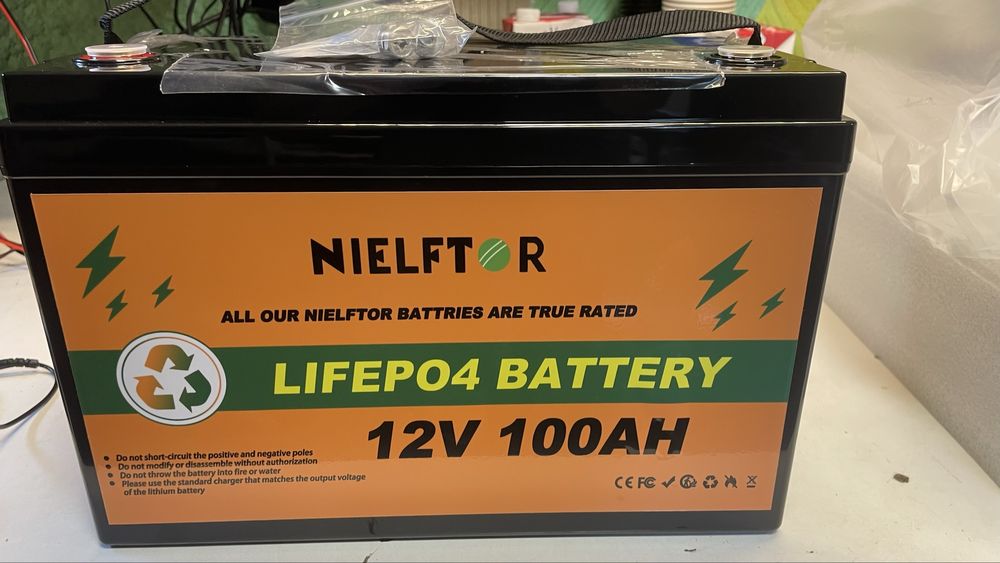 Nowy akumulator Nielfor lifepo4 100Ah