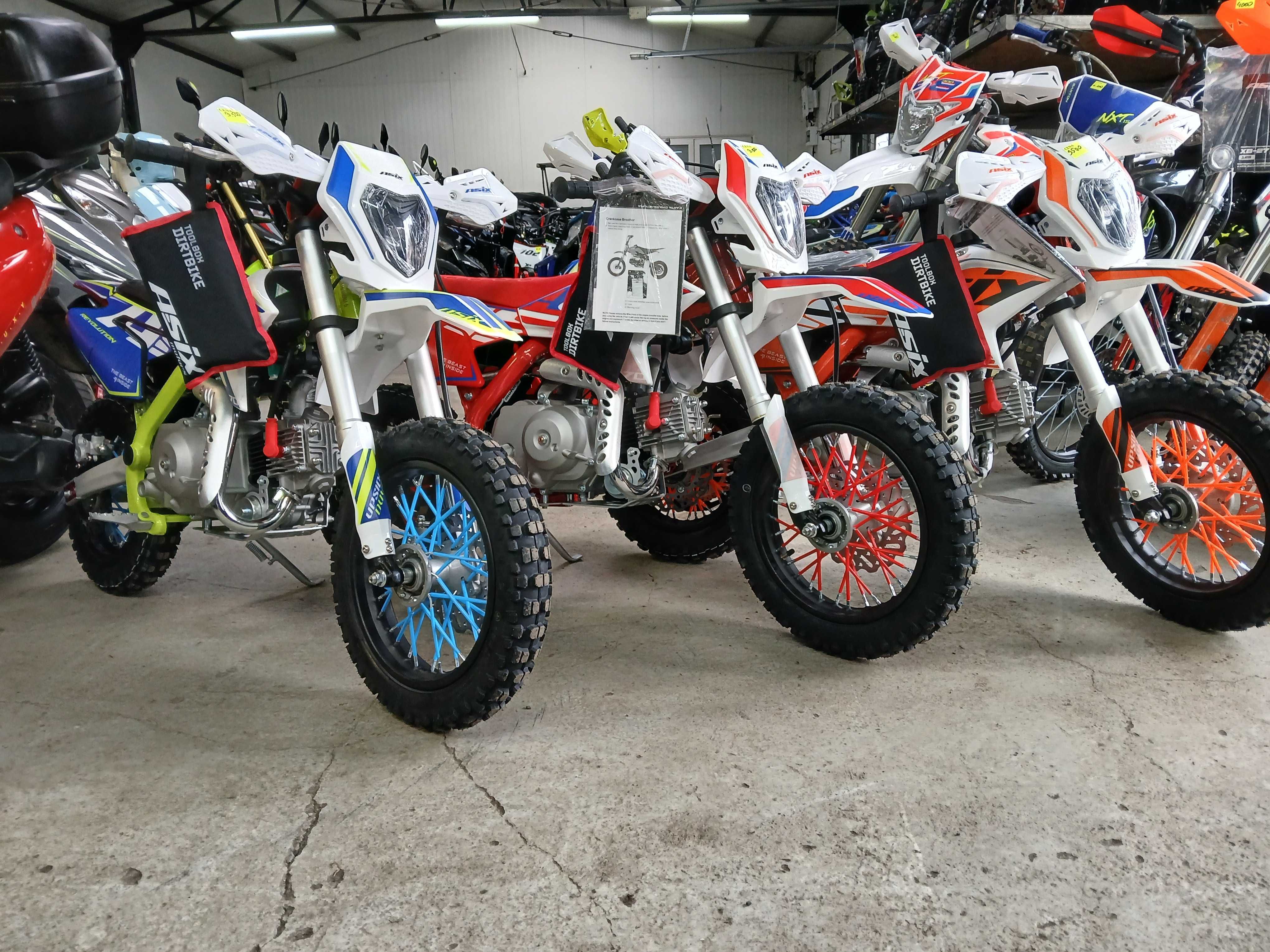 Mini Cross ASIX XB-18 70cc 4suw Super Jakość RATY wysyłka 12-10cali
