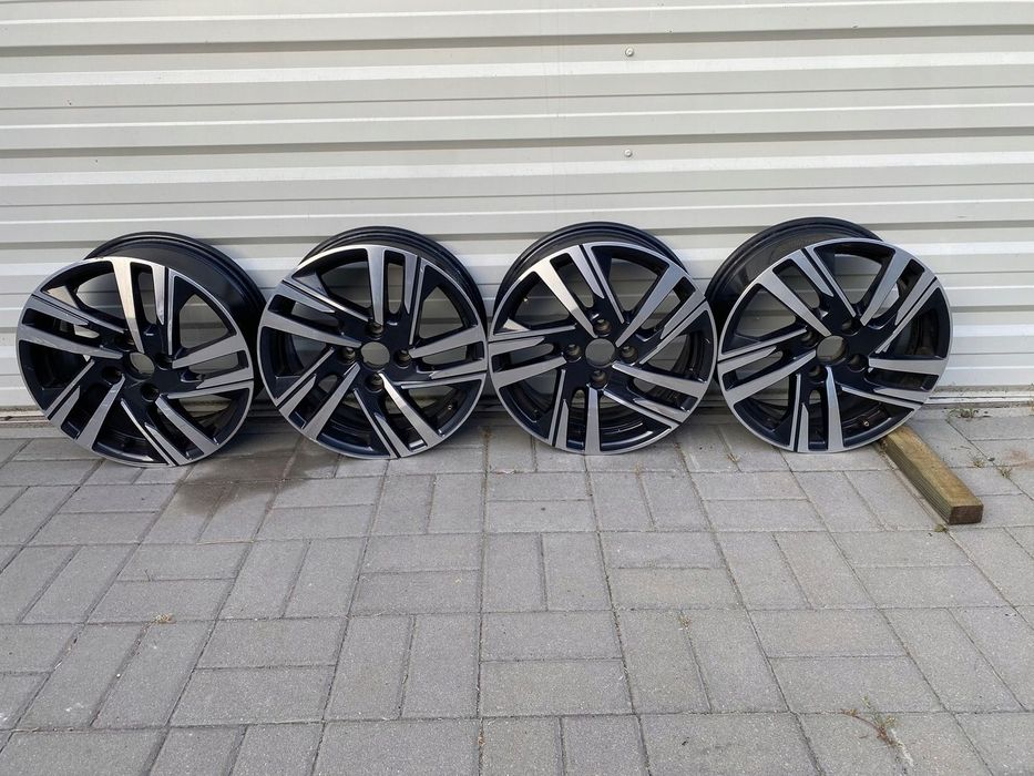 KOMPLET FELG ALUMINIOWY PEUGEOT 208 II 6.5X16 4X108 ET 38