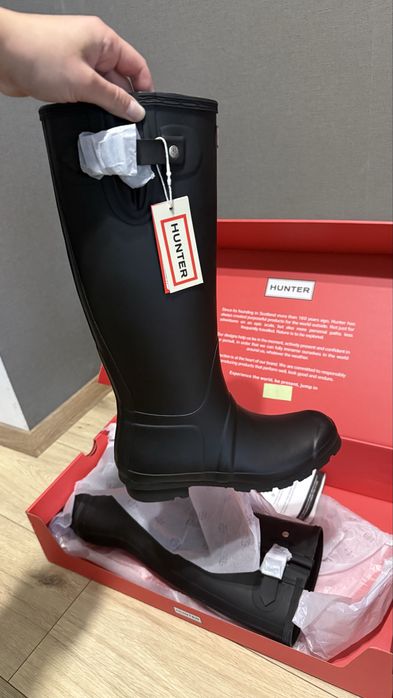 Взуття сапоги hunter