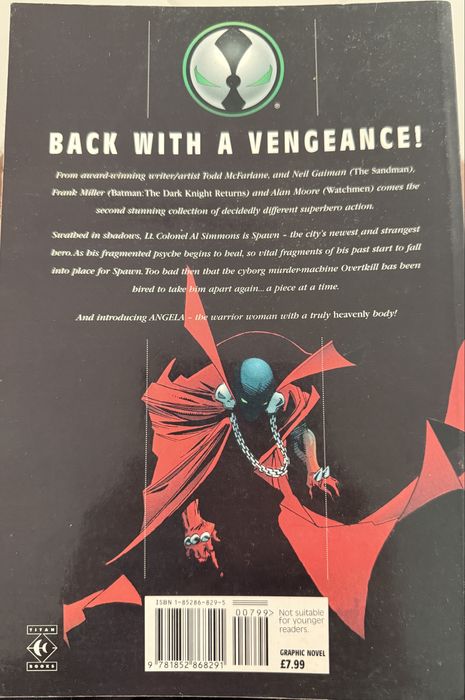 Vendo livro banda desenhada Spawn