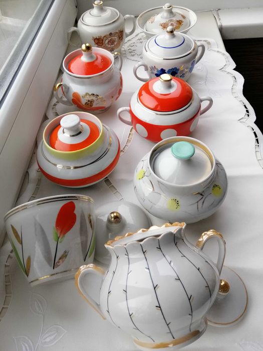 Сахарницы сервизные  Довбыш, Полонное, Барановка