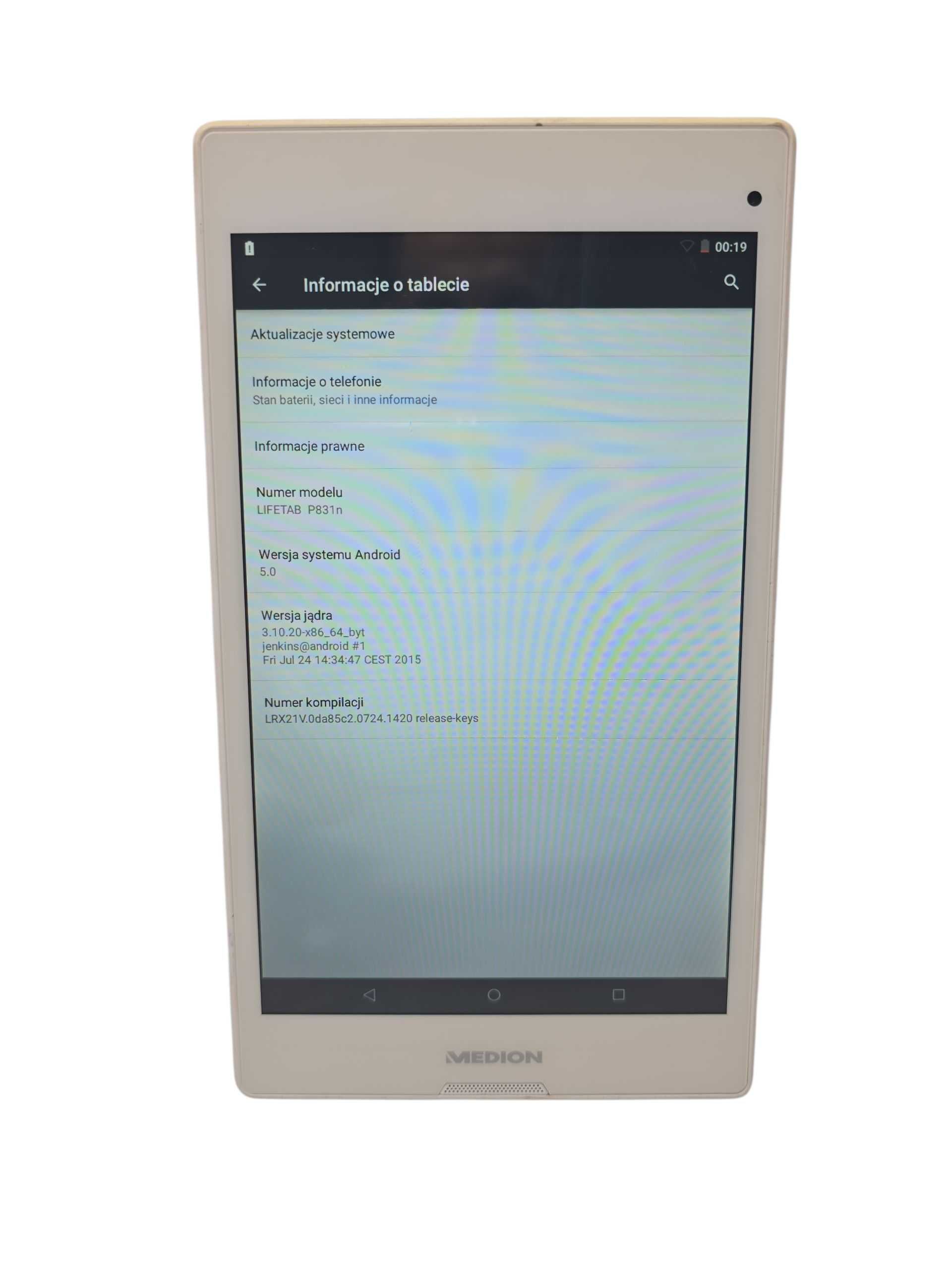 Medion LifeTab P8311 – tablet 8″, Android 5.0, używany