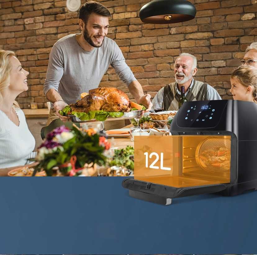 Nowy mini piekarnik / frytkownica /opiekacz /12L/1500W/Aigostar !6068!