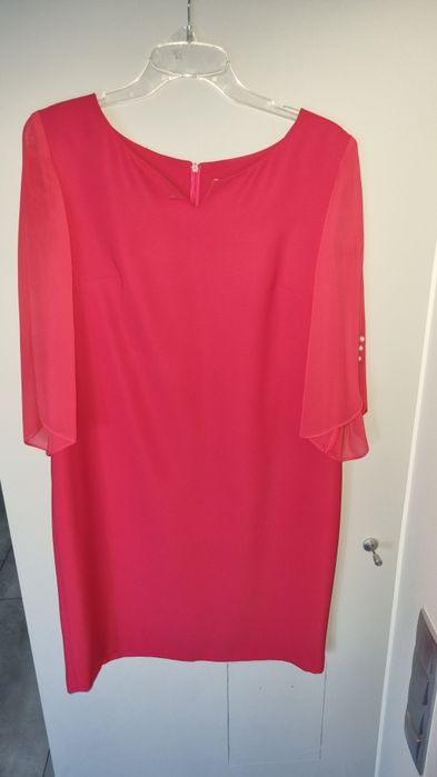 Elegancka piękna sukienka Wesele Komunia chrzest  rozm.44 xxl