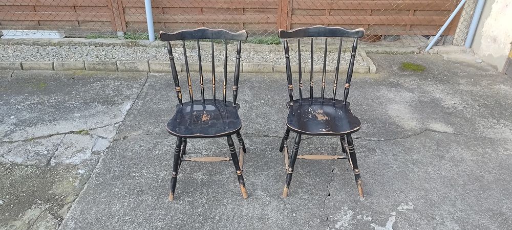 Krzesła Drewniane, Typ 983, PRL