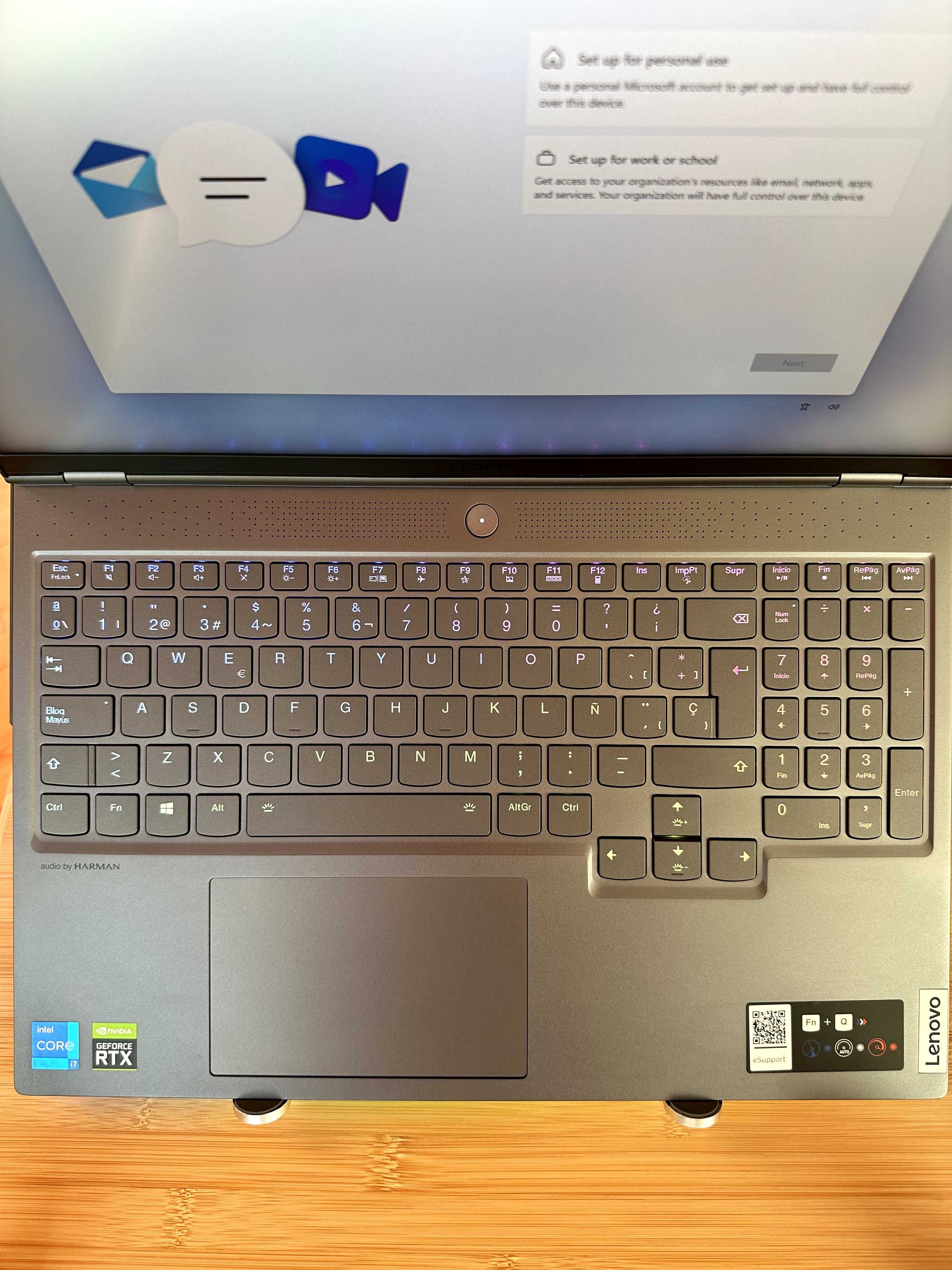 Lenovo Legion 7 16ITHg6 Intel Core i7-11800H/32GB/1TB SSD/RTX 3080/16"