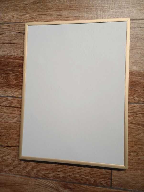 Ramka złota Aluminiowa 40x30cm do własnej Personalizacji