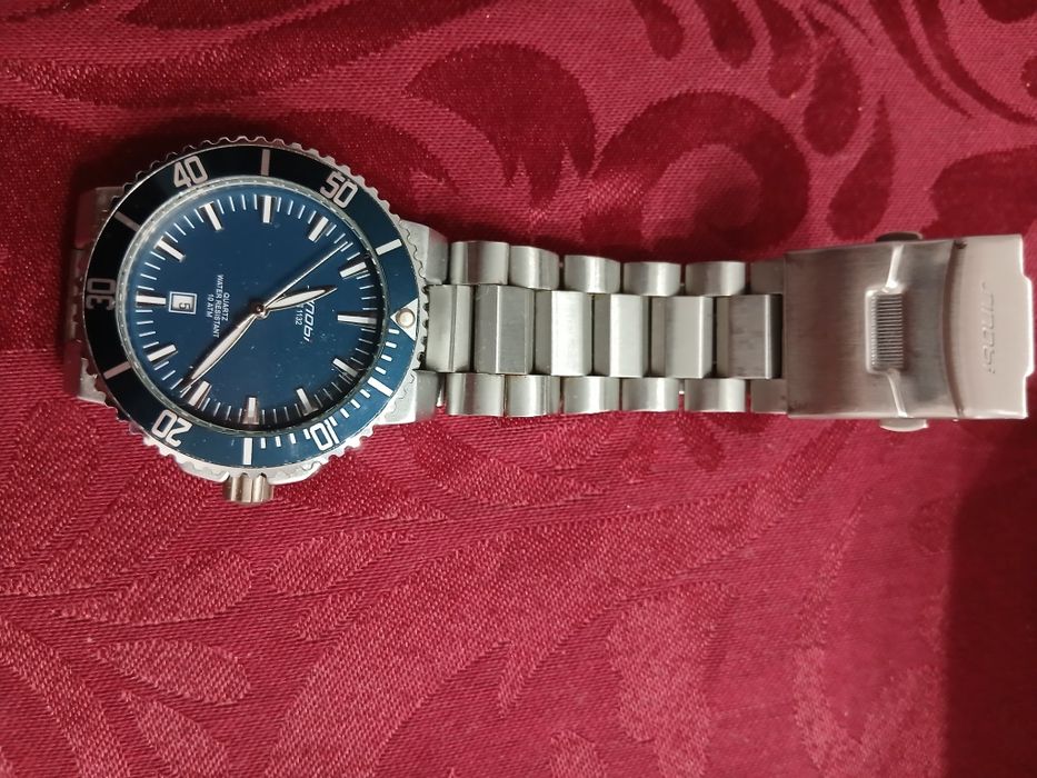 Relogio sinobi em metal