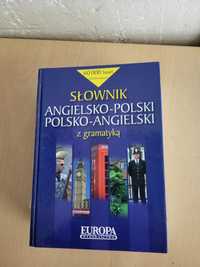Słownik angielsko-polski polsko-angielski z gramatyką Europa