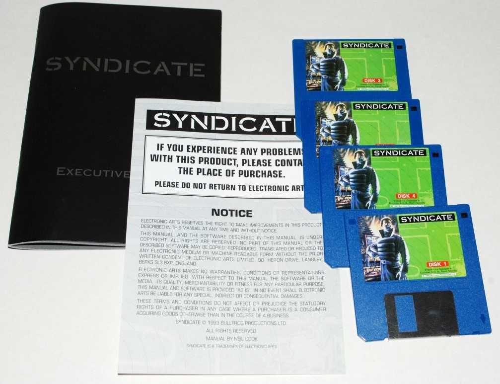 Syndicate - gra na komputer Amiga