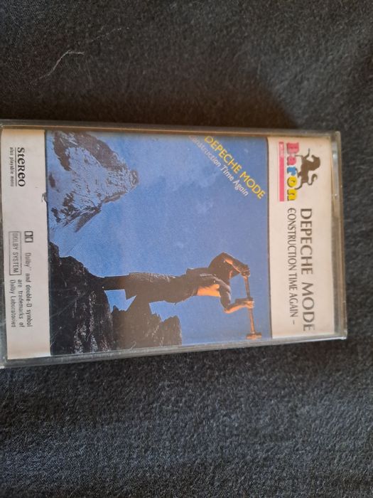 Kaseta Depeche Mode Construction time again