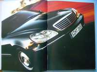 Mercedes - Benz W220 S-Klasse 1998 / prospekt 110 stron ! Hard Cover