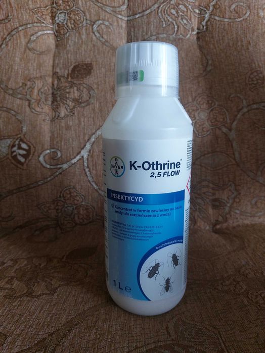 Środek K-Othrine 2,5 Flow na prusaki, karaluchy, pleśniakowce, muchy..