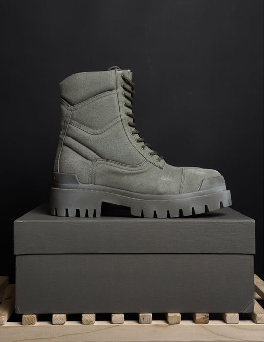 Зимові Ботинки Balenciaga Strike Boots чоботи