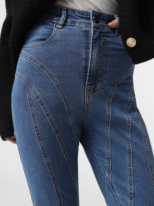 Джинси скіні CHER17 подвійна прострочка, розмір М