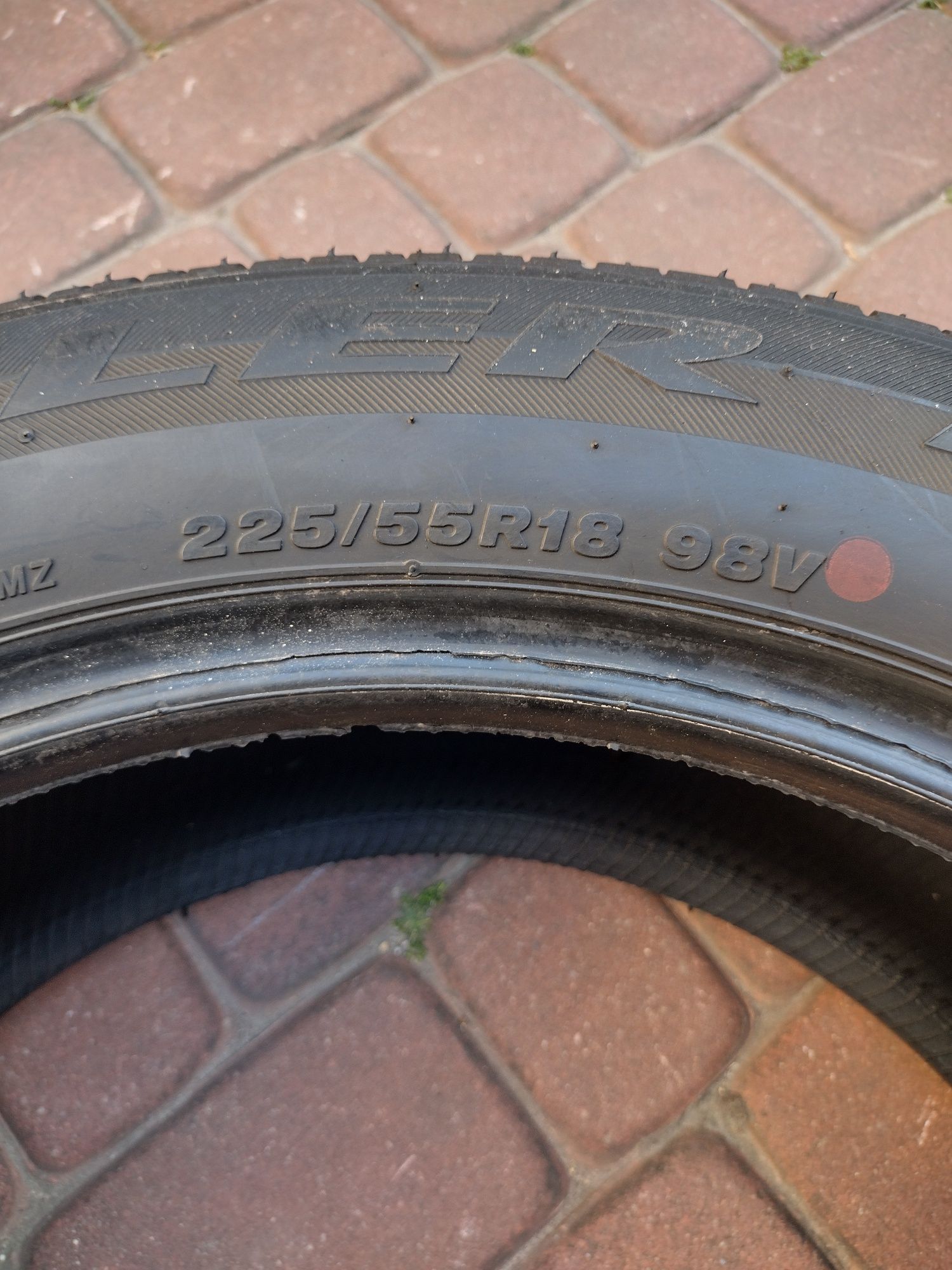 4x Opony Letnie BRIDGESTONE  225/55R18 SUPER STAN.