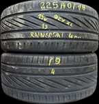 2 x 225/40R18 Uniroyal Rain Sport