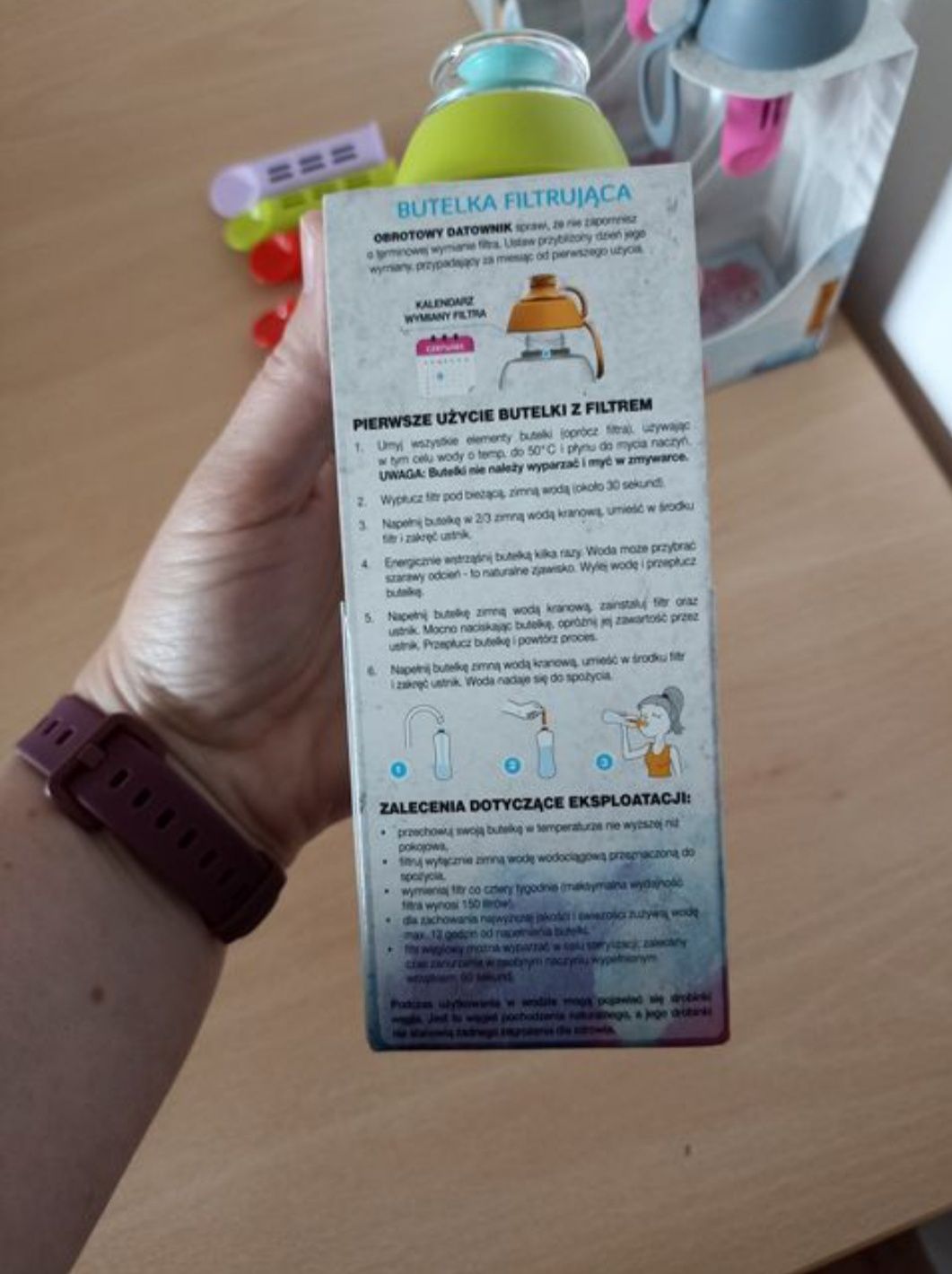 Dafi butelka filtrująca 0,3