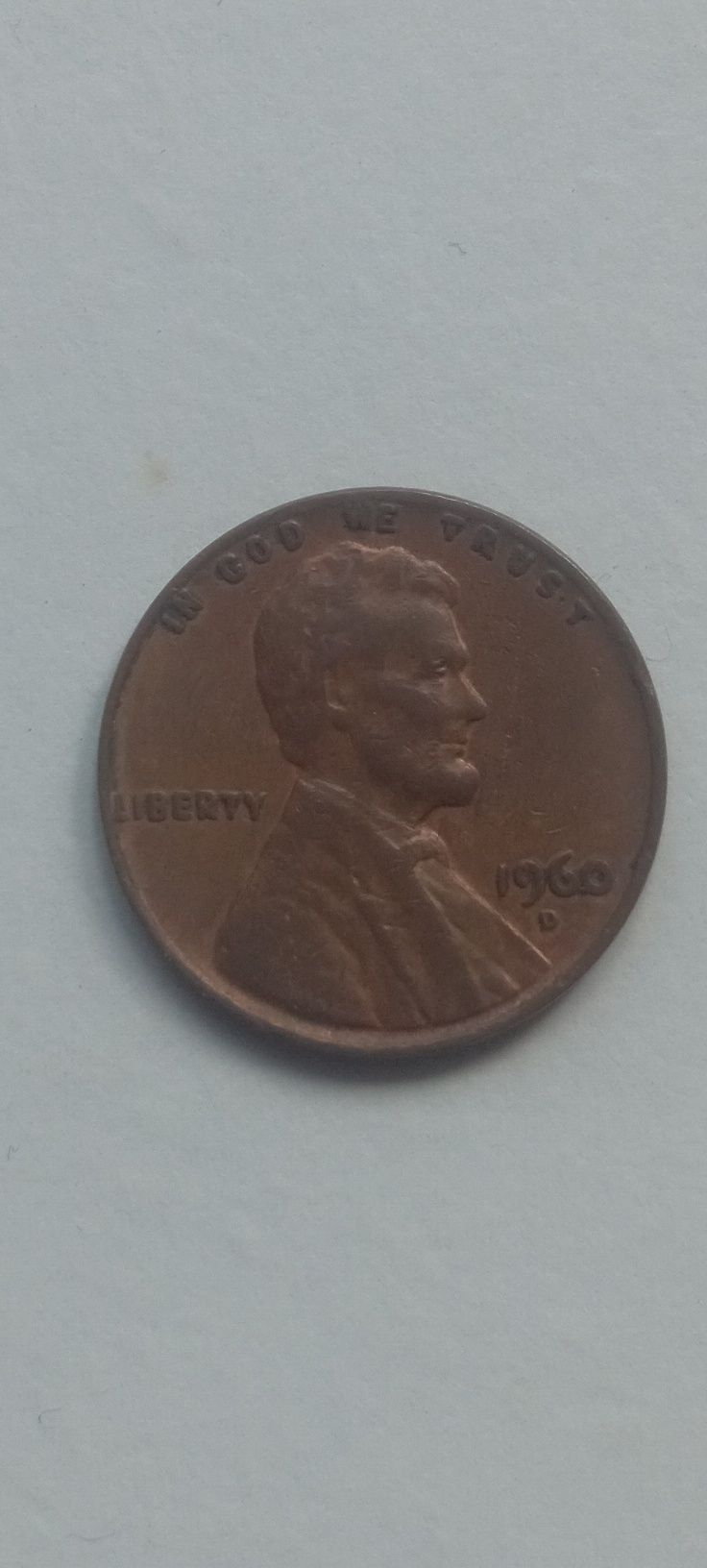 Lincoln Penny 1960d com erros