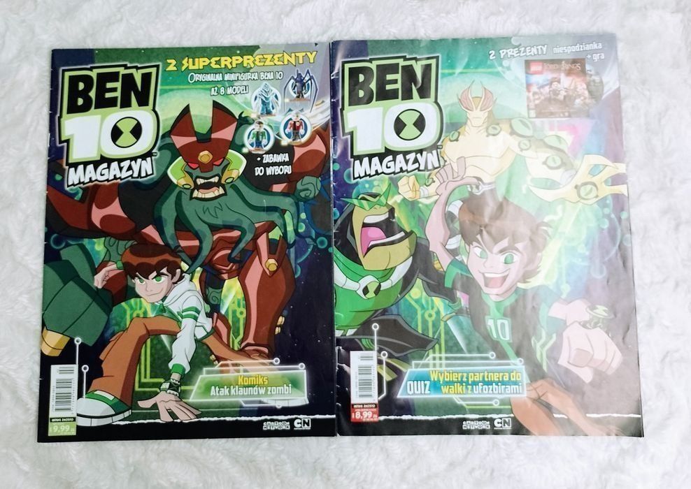 Zestaw : 8 x Magazyn Ben 10 / Ben10