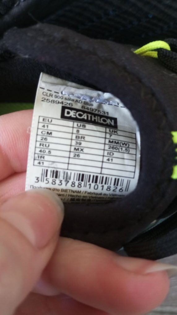 Buty halowe Decathlon 41