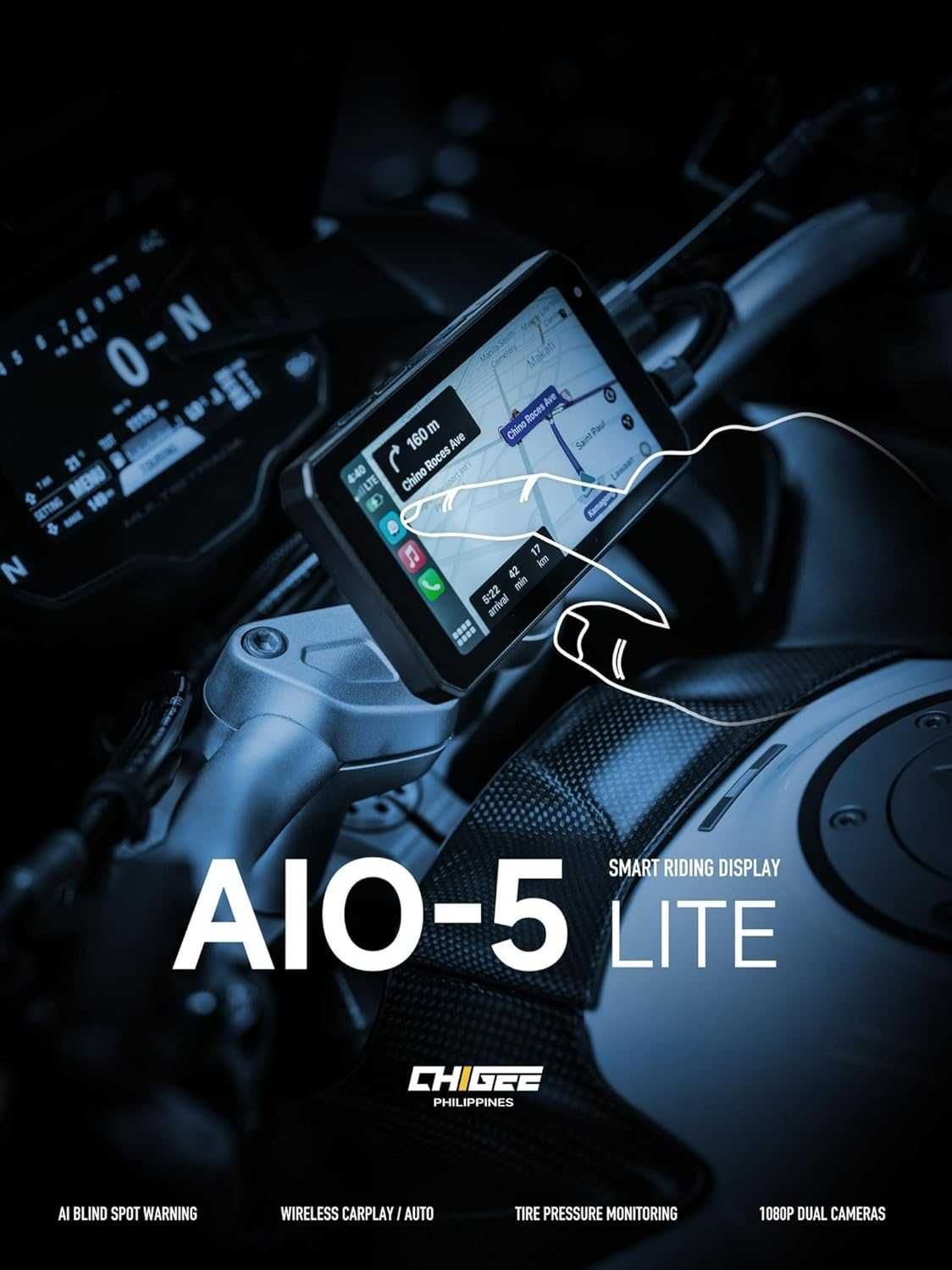 CHIGEE AIO 5 LITE - Android Auto e CarPlay