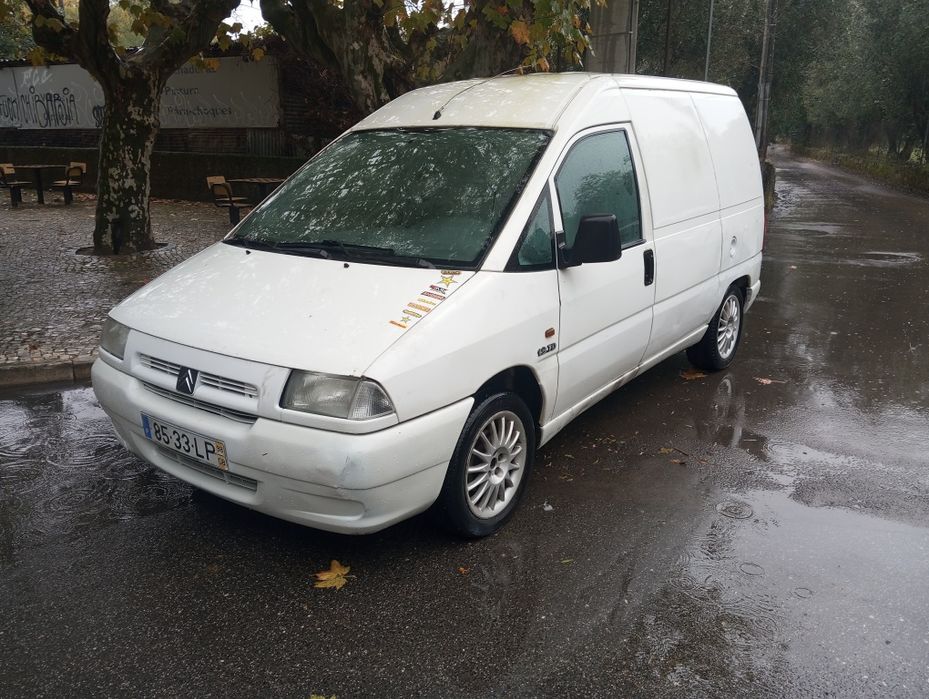 Citroen Jumpy 3 lugares de 98 tudo em dia
