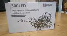 Lampki Led 300 warm white