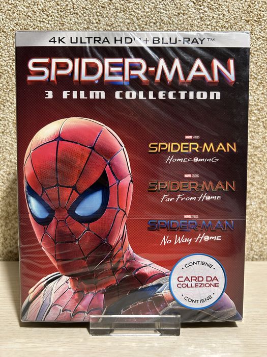 4K UHD HDR Blu-ray Коллекция Человек-Паук (2002-2021) с переводом.