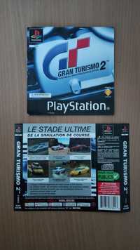 PS1 Gran Turismo 2 (capas e manual)