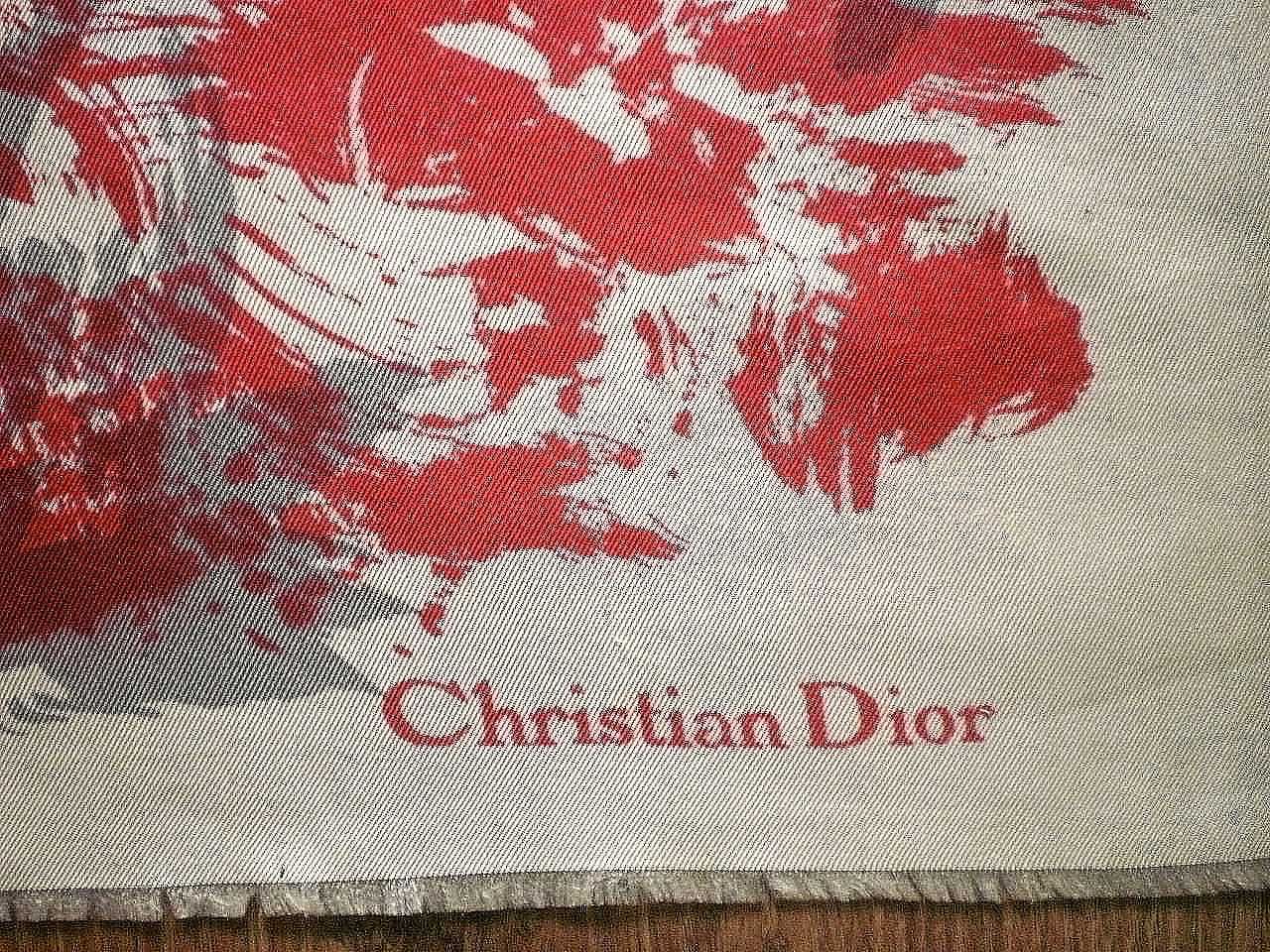 Chustka -Apaszka z jedwabiu Christian Dior