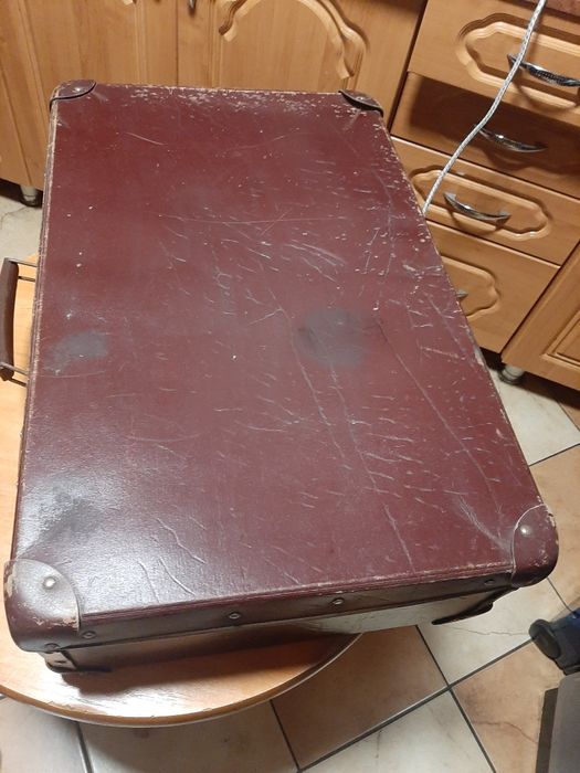 Waliska kufer podróżny PRL