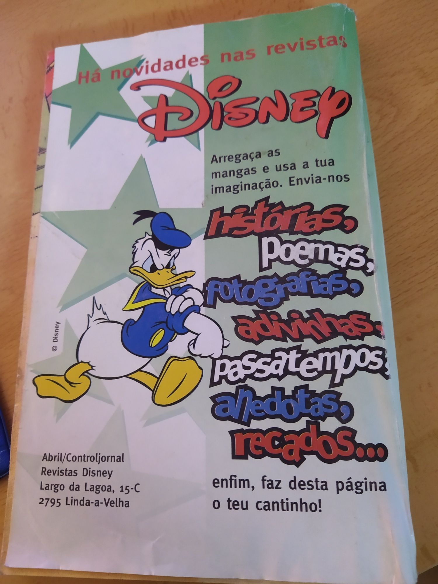 Vendo vários livros de banda desenhada da Disney