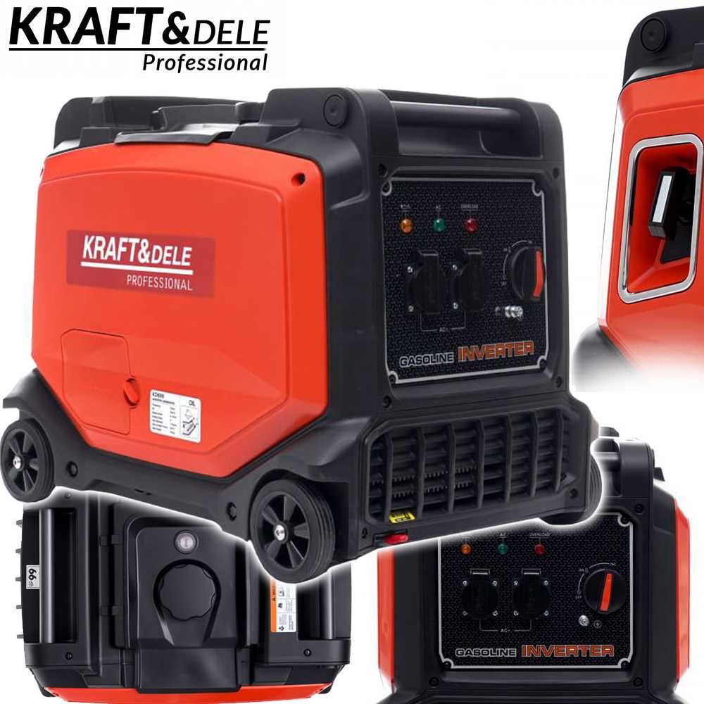KRAFT&DELE Agregat Prądotwórczy Generator Inwertorowy 4300w KD698