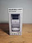 LAMPA LED ŚCIENNA solarna z czujnikiem KINKIET