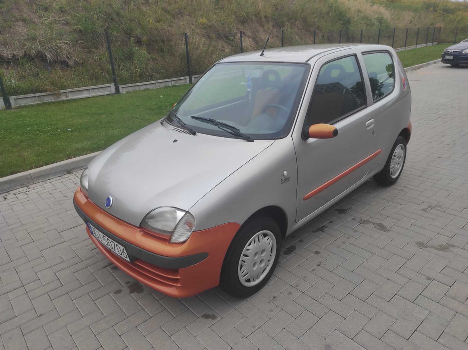 Fiat Seicento 1,1 benz,z Niemiec,wersja Brush,super stan,82tys,km2002r