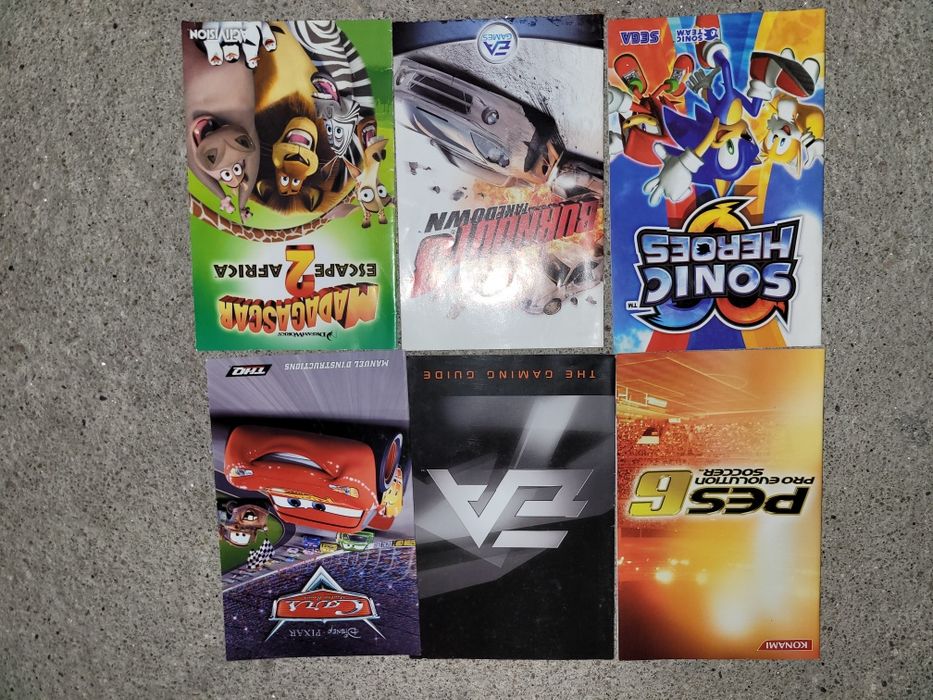 Capas e manuais para jogos ps2