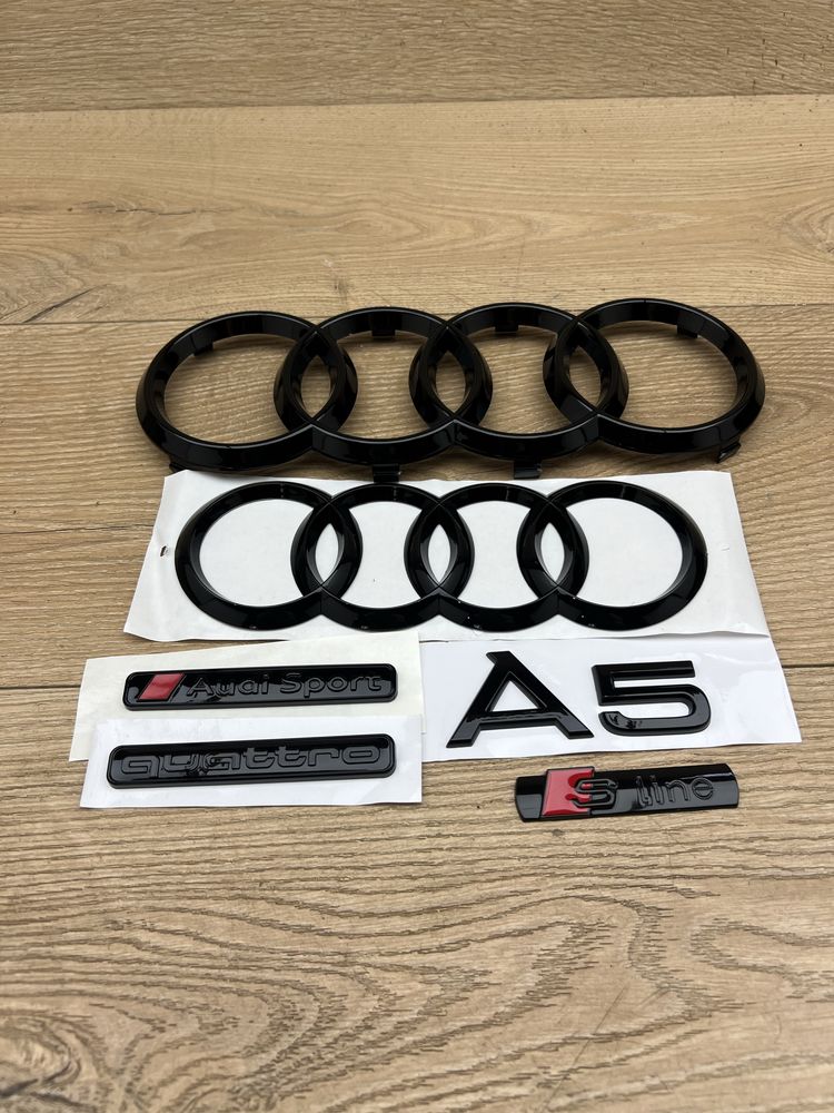 Емблема шильдик логотип значок Audi A4 S4 b6 b7 b8 b9 S-line