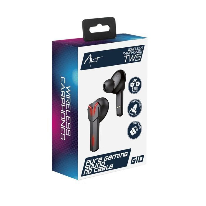 Bezprzewodowe słuchawki Bluetooth douszne z mikrofonem + powerbank G10