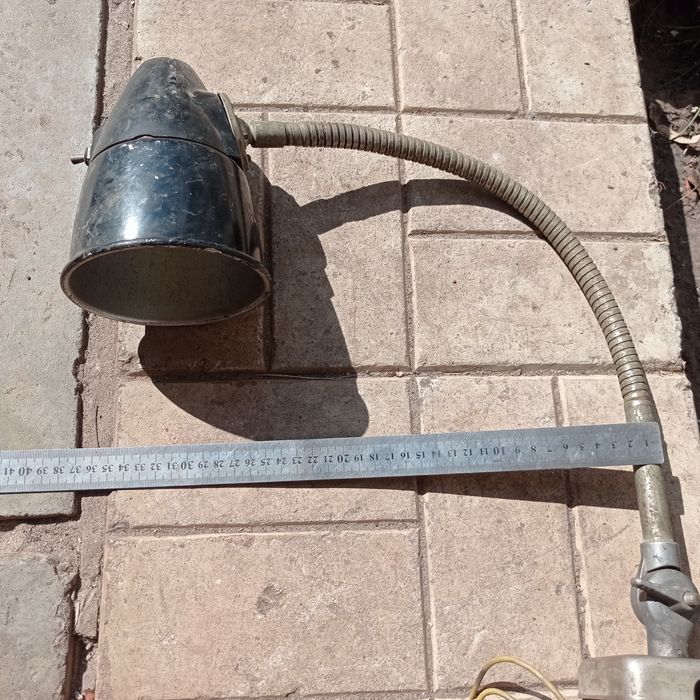 Лампа станочная светильник гибкий  СССР лофт