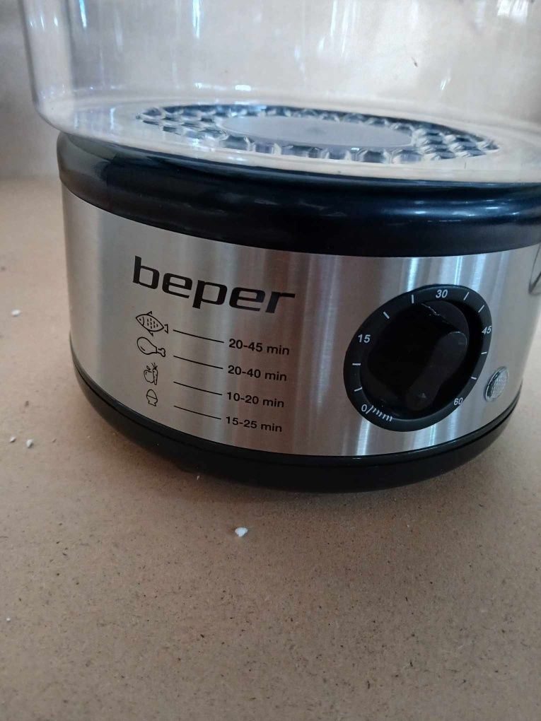 Parowar Beper 5 l srebrny/szary 400 W