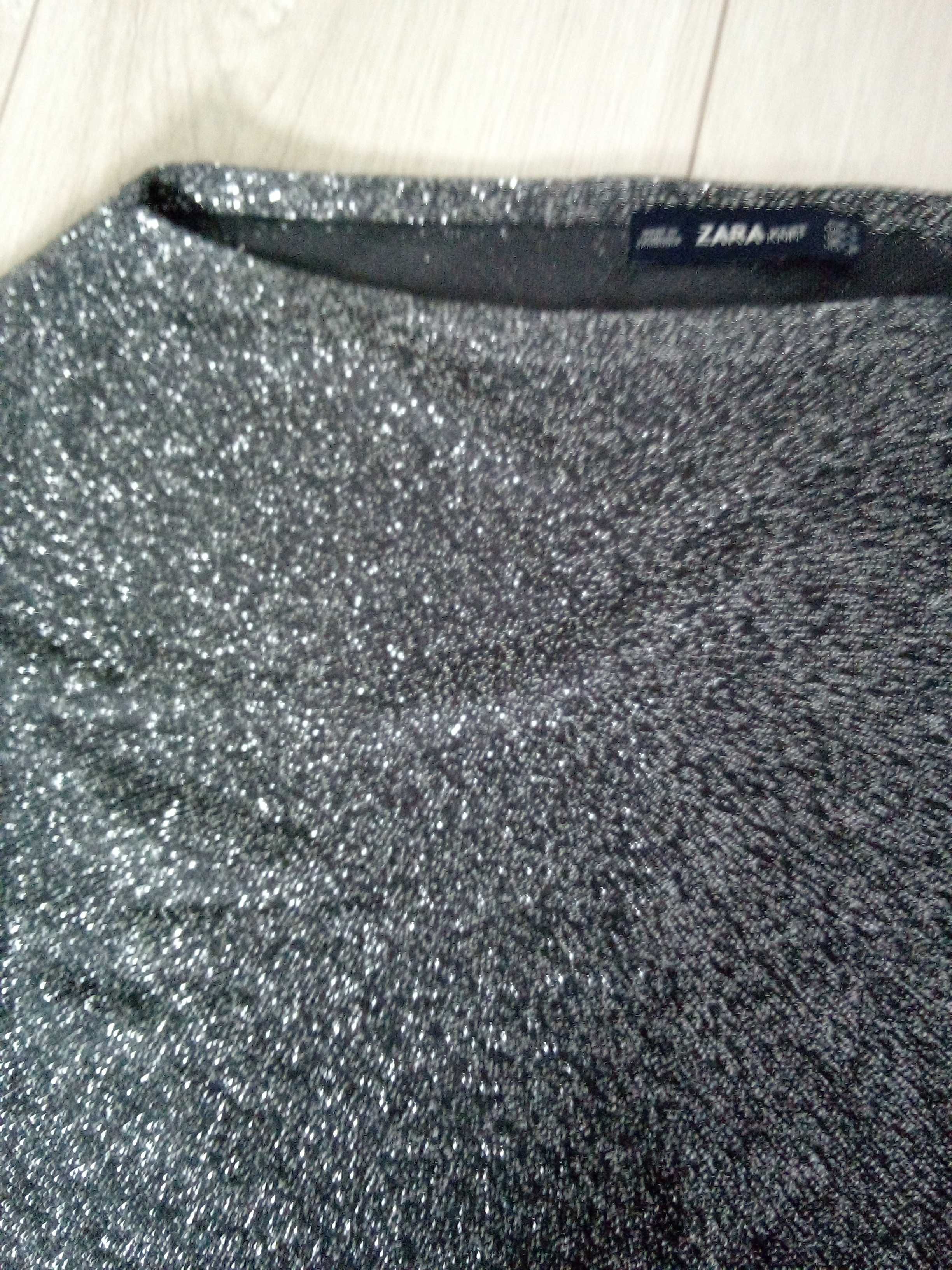 Bluzka sweterek nietoperz elegancka Zara S