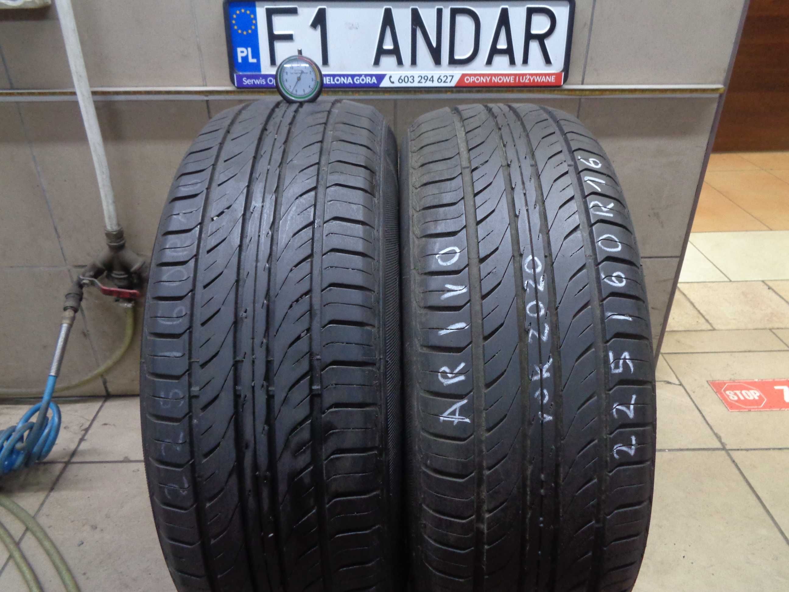 2szt. 225/60R16 ARIVO Premio ARZ1 - Opony Letnie , ANDAR