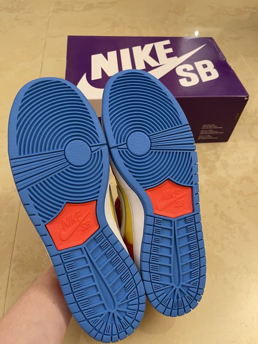 Кроссовки Nike SB Dunk Low Pro Bart Simpson Оригинал