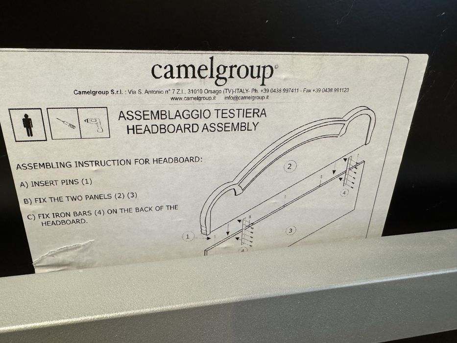 Sypialnia włoska styl Ludwik