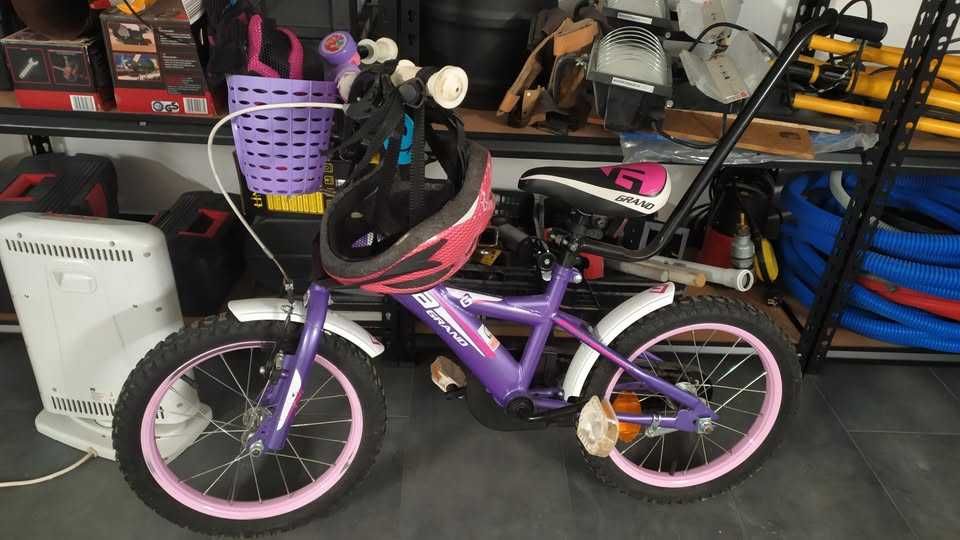 rower dziecięcy 16" Grand Lola