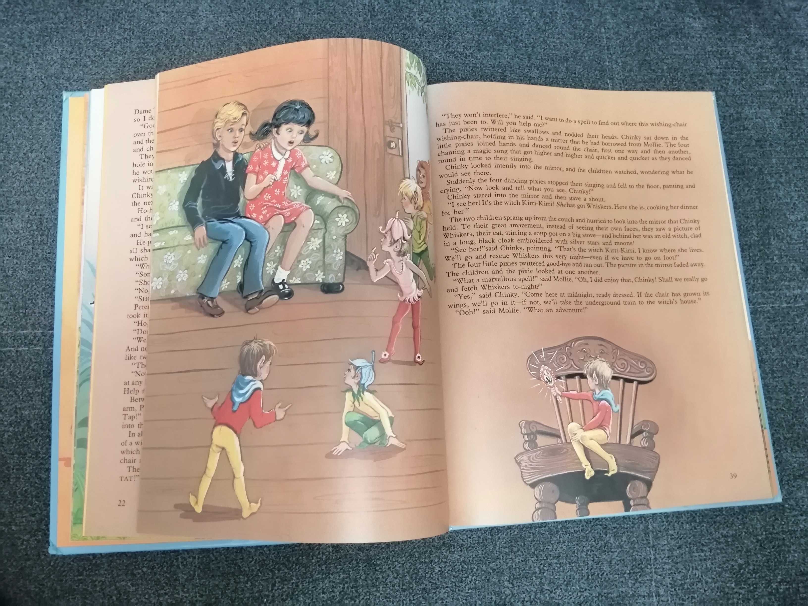 E. Blyton "Adventures of the Wishing Chair" (детская книга на англ.яз)